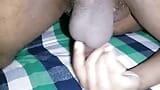 Sri Lankan Gay Boy tuch his ball in night with wet juicy big Dick snapshot 5