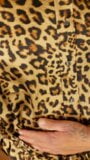 Animal print Silk Shirtdress snapshot 9