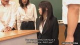 Asian teacher getting fucked by the randy students snapshot 4