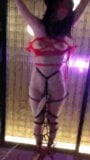 tied up slave standing magicwand play snapshot 1