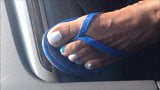 Rhonda Craig Blue And White Feet snapshot 7