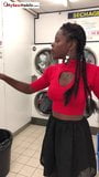 Ebony girl picked up in launderette for anal sex snapshot 3