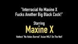 Pengongkek zakar Kemboja Maxine X mengongkek satu lagi zakar hitam besar snapshot 1