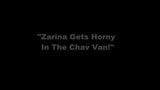 Zarina Masood wanks in a van snapshot 1