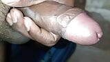 Hand practicing by a village boy when his has no presents. snapshot 2