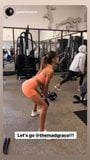 Madison Grace at the gym, perfect body snapshot 1