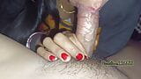 Lady Santa Claus memberikan blowjob air mani dalam mulut Merry Christmas snapshot 14