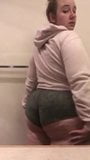 Jessica Thick Chubby Sexy Cellulite butt thighs Twerking 9 snapshot 13