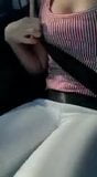 Touching in my car sexy milf snapshot 2