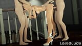 Skinny Blonde Doggystyle Banging snapshot 2