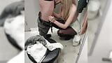 Super risky quickie in the fitting room in Westfield London snapshot 6