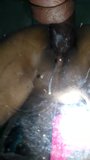 Hilo de leche en mi Esposa por su Dildo snapshot 4