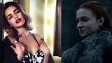Emilia Clarke and Sophie Turner Jerk Off Challenge snapshot 13