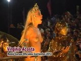 Virginia Acosta, de naakte koningin van het corrientes -carnaval snapshot 3