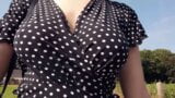 Boobwalk: 폴카 도트 드레스 snapshot 13