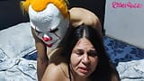 Sexo Duro doloroso de halloween consentido con BBW madrastra snapshot 10