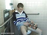 Christian Strokes Cock In Toilet snapshot 16