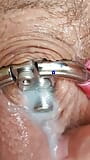 First time cumming in my inverted chastity device 5 inch urethral catheter tube snapshot 10