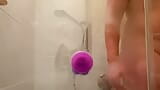 Grande culo de burbuja ducha a la mierda consolador snapshot 7
