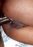 Adolescente negra infiel obtiene su culo cremado por una gran polla jamaicana negra snapshot 4