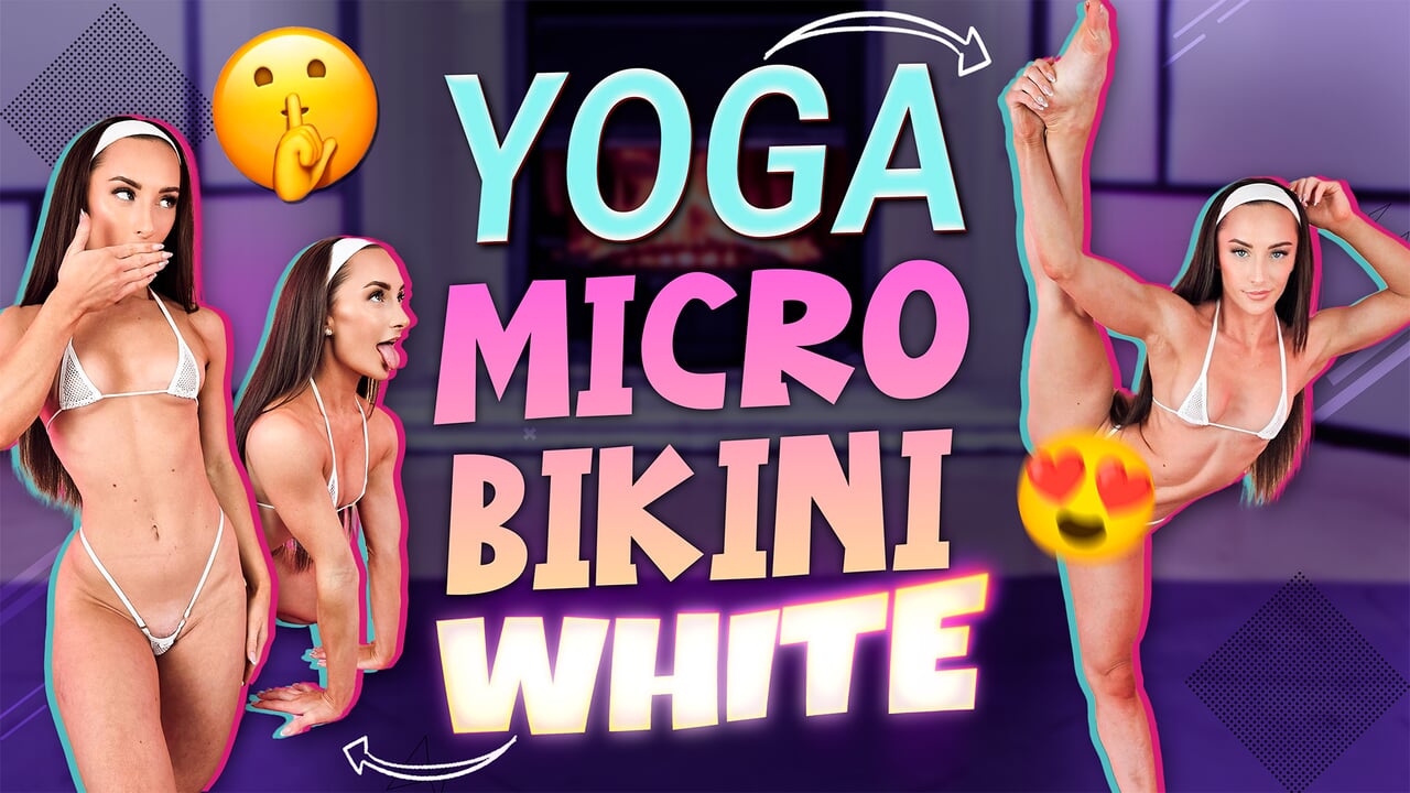 White Microbikini 热瑜伽 - Hannahjames710