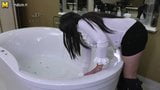 Amateur mature mother takes jacuzzi snapshot 1