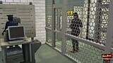 Two Gay crossdressers fucked in jail -WickedWhims snapshot 6