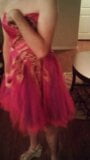 Cute short pink prom dress gets cummed in snapshot 14