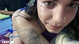 Die beste Anal und Creampie-zusammenstellung von TS Trans Sissy emma Ink snapshot 10