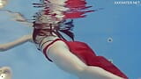 Straight hair Marfa super Russian beauty underwater snapshot 15