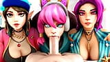 Le ragazze di Paladins adorano succhiare il cazzo snapshot 1