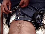 Gay black boy deep throats a huge black stick snapshot 5