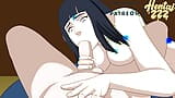 Hinata is sucking Sasuke's cock in the Hokage's office (Naruto Hentai) snapshot 9