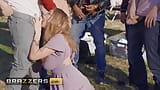 Angel Youngs Opens Her Yard Sale For Everyone & As Well As Her Mouth For Everyone To Put Their Dick In It - BRAZZERS snapshot 3