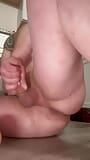 Chubby hunk edging his hard cock snapshot 15