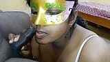 Indian blow job aunty blow job uncle's black cock middle ending video snapshot 5