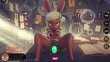 Poke Abby par Oxo potion (gameplay, partie 3) lapin sexy snapshot 19