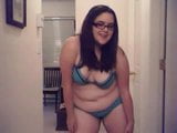 BBW girl stripping snapshot 7