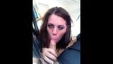 CAR sexy brunette amazing suck moan facial college sextape h snapshot 10