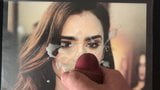 Lily Collins cum tribute 2 snapshot 3