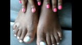 Black Girl Blue Toes snapshot 4