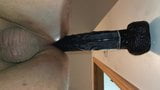 Balls Deep 13 inch Big Black Cock BBC Dildo snapshot 7