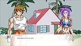 Dragon girl x (shutulu) - dragon ball bagian 1 - pulau kame dan makan siang oleh loveskysan69 snapshot 5