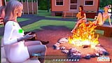 EP19 : Activité perverse au bord du feu de camp - Helping the Hotties snapshot 13