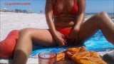 Public Beach Masturbation Orgasm snapshot 2