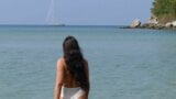 Vividredhead von Streamate neckt dich am Strand snapshot 6