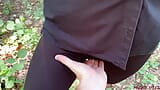 Cum in mouth of Nicky Mist in Park I didn't swallow cum snapshot 2