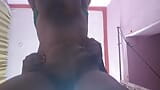 Indian young wife take a big cock from behind and moaning hardly. snapshot 8