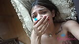 Sexy amateur Nina Nieves gives a blowjob and takes cock in multiple positions POV snapshot 2