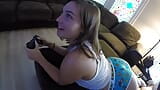 My Huge Booty Gaming Stepdaughter Seduces ME snapshot 1